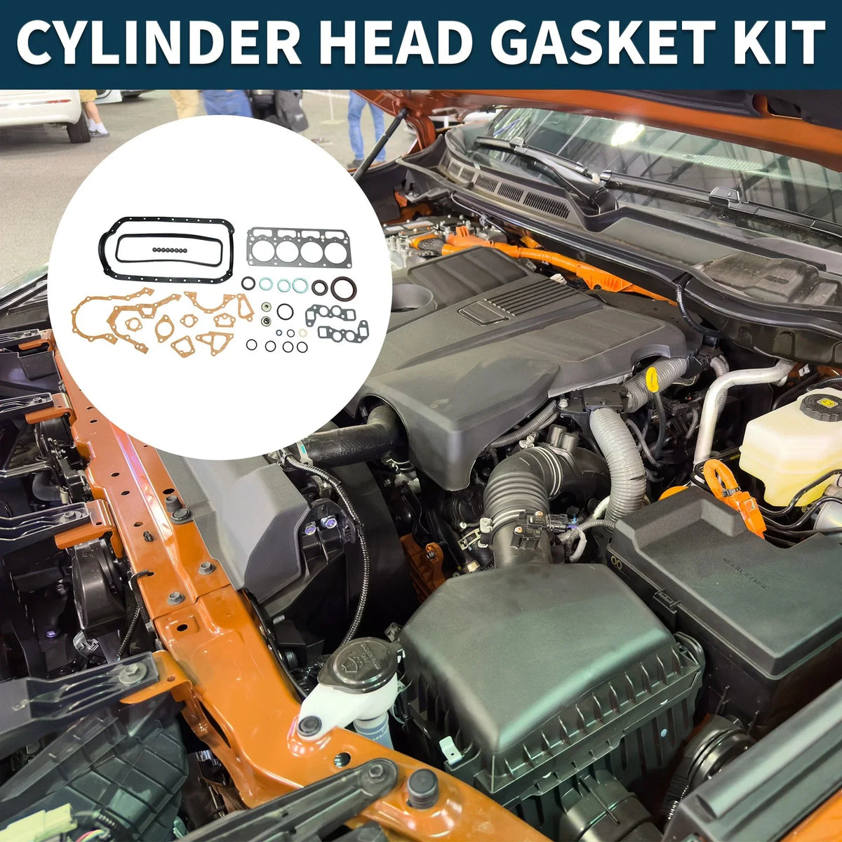 Cylinder Head Gasket Kit No. 411113046 for Toyota 5K (Year Range Not Specified)