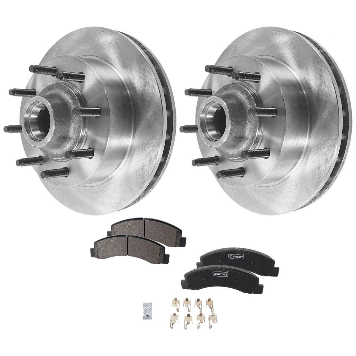 Front Brake Disc Rotors and Pads Kit for Ford F250 F350 Excursion (2003–2005)
