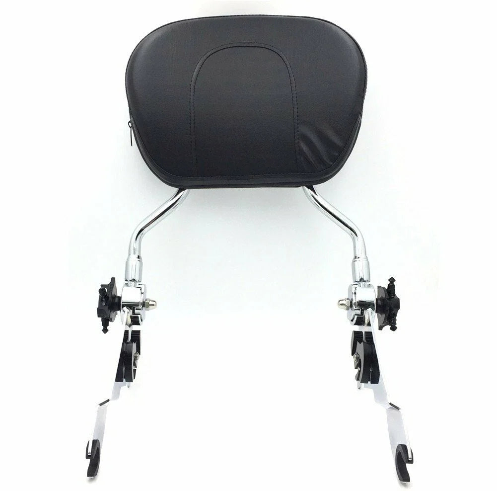 Adjustable Skull Backrest Sissy Bar for Harley FLHR FLHX (2007–2015)