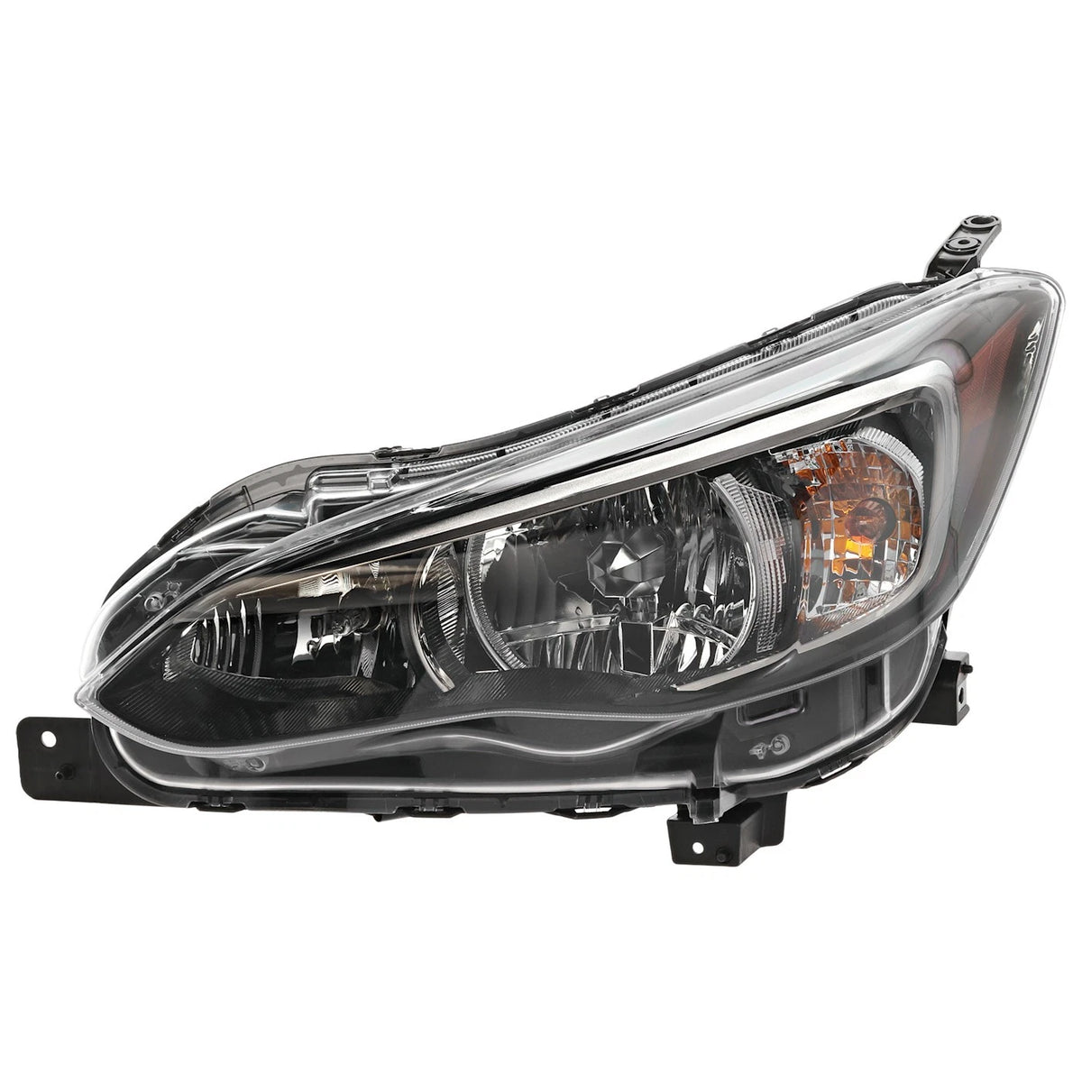Headlight for Subaru Crosstrek (2018–2023) Driver Side Halogen with Bulb CAPA