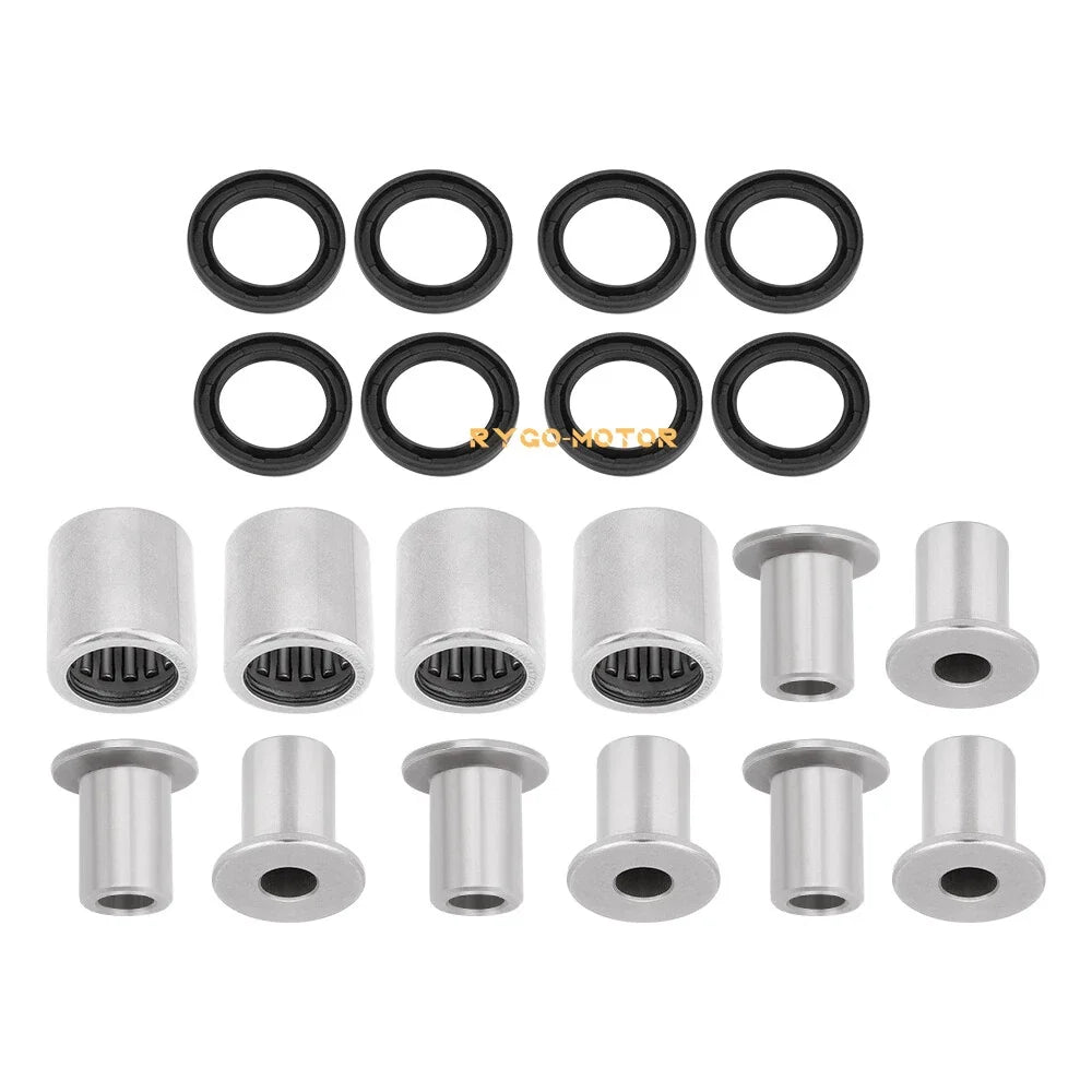 A Arm Bushing Bearing Shaft Kit for Suzuki LTZ400, Kawasaki KFX400, Arctic Cat 400 (2003–2008)