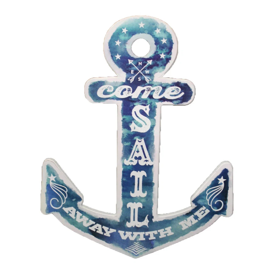 Anchor Wall Plaque Decorative Home Decor 24" x 18"