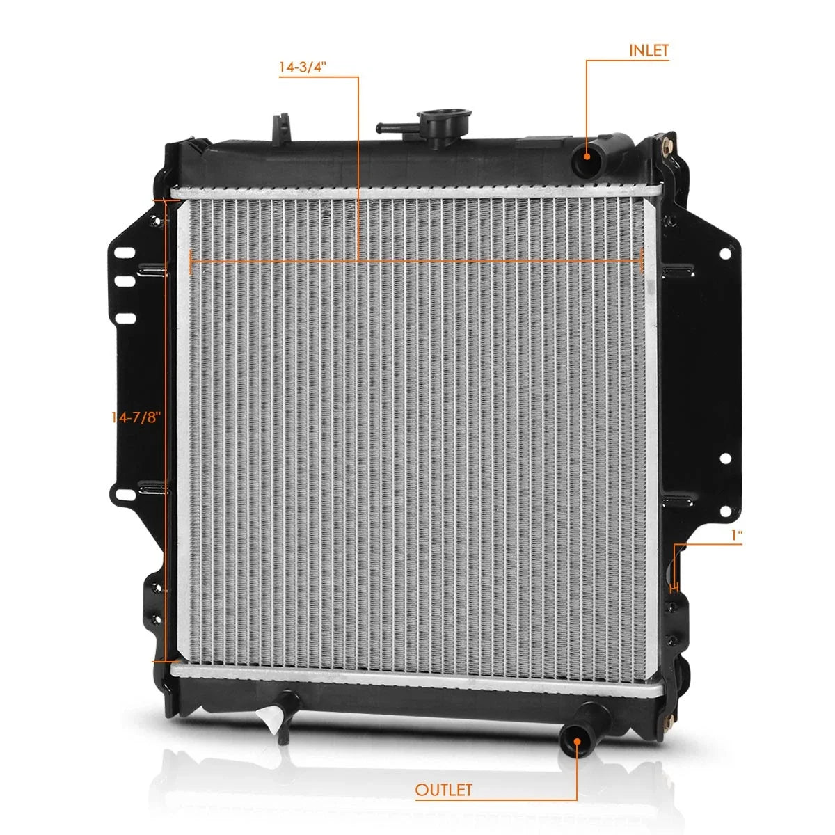 Aluminum Core Radiator for Suzuki Samurai (1985–1988) DPI-208