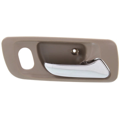 Door Handle for Honda Accord (1998–2002) Front Right Beige Chrome Lever