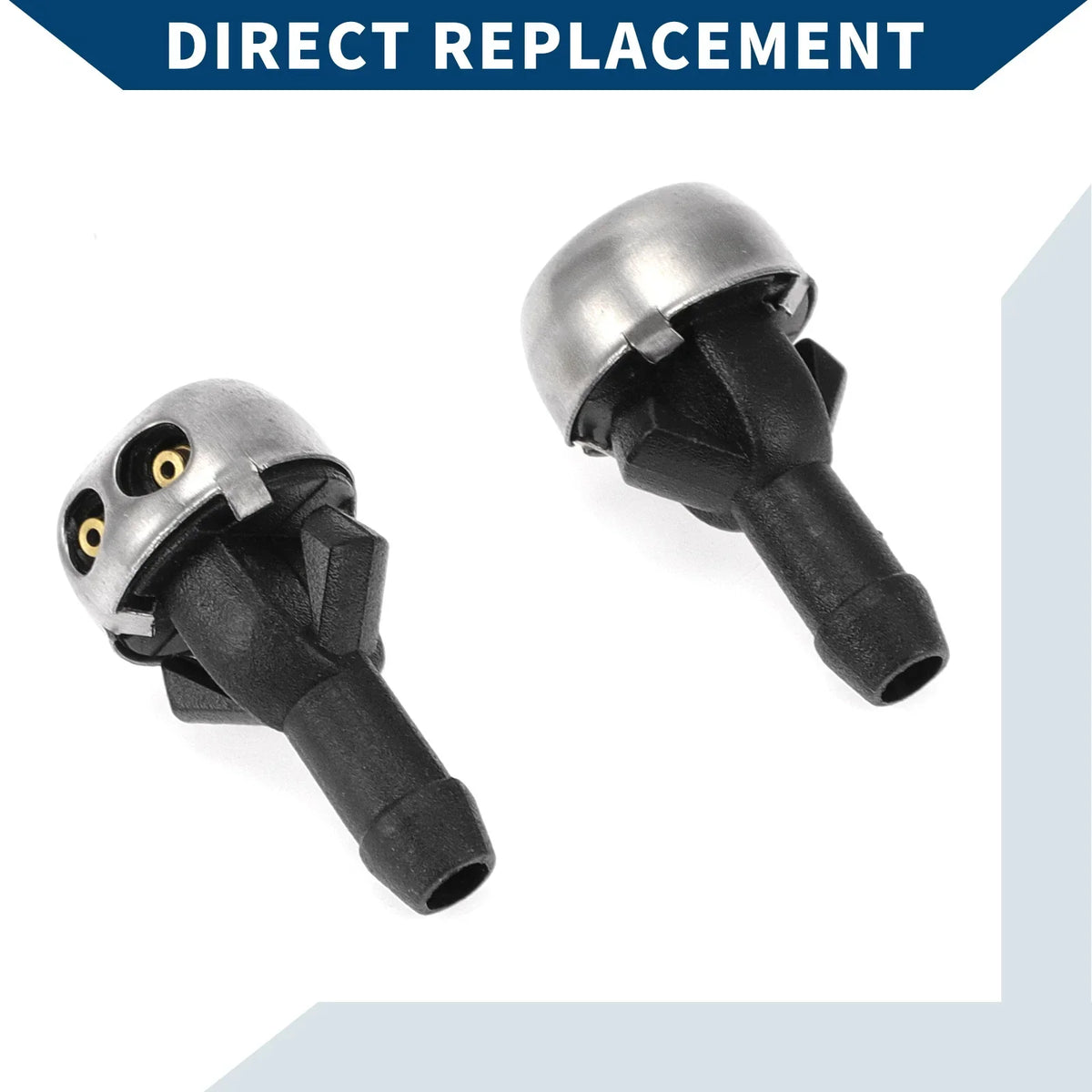 Pair of Front Washer Nozzles for Mercedes-Benz 220D (1968-1973)
