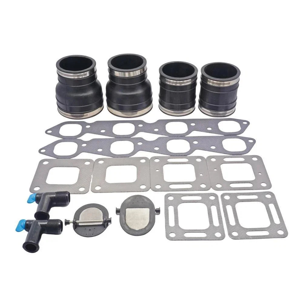 Exhaust Manifold Kit for MerCruiser V8 330-370 454/502 CID (1981–Present)
