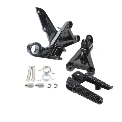 Foot Pegs Footrests Bracket for Honda CBR1000RR (2008–2016) Black