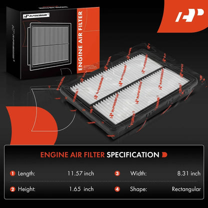 Cabin & Engine Air Filters for 2020-2022 Hyundai Santa Fe Kia Telluride