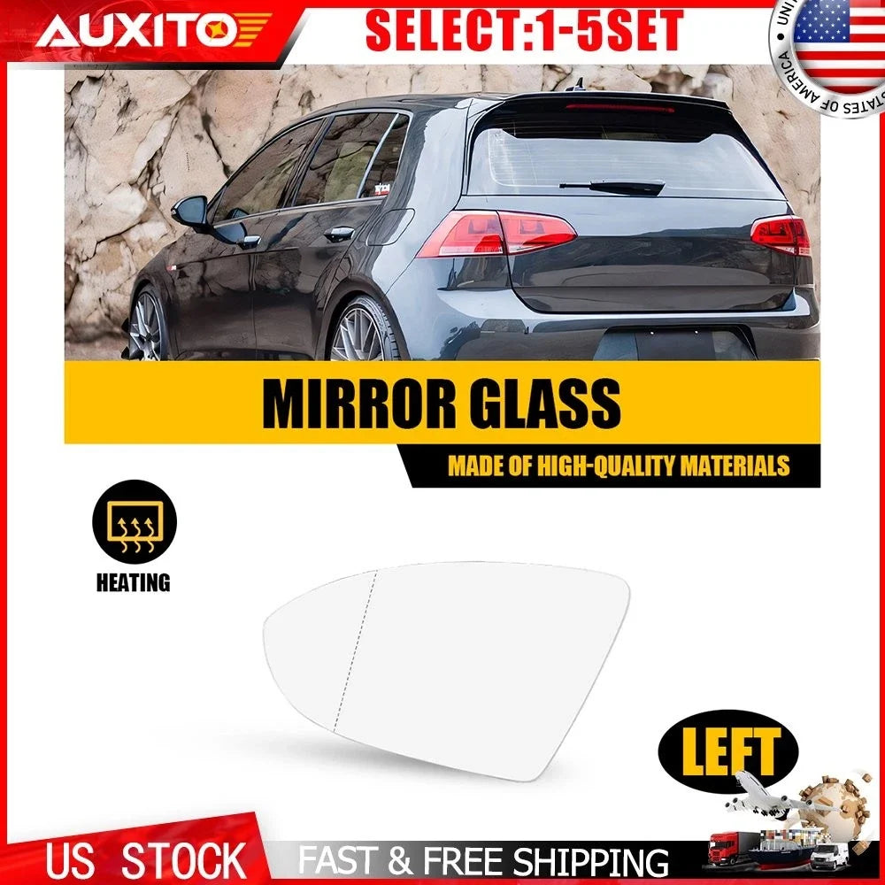 Driver Heated Mirror Glass for Alltrack & SportWagen (2015-2019)