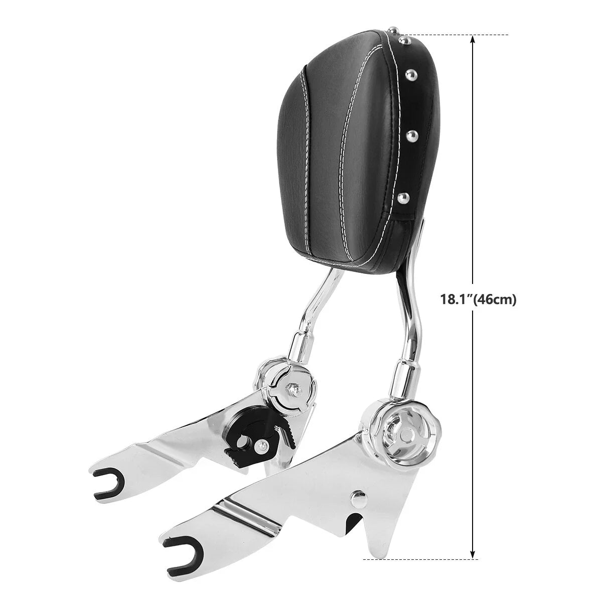 Adjustable Backrest Pad Sissy Bar for Harley Road Glide (2009-2026)