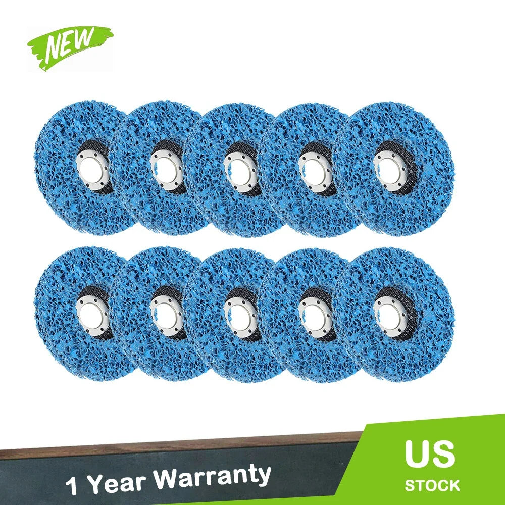 Pack of 10 Easy Strip Discs 4.5"x7/8" for Paint & Rust Removal