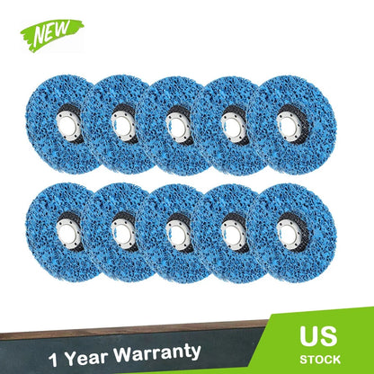 Pack of 10 Easy Strip Discs 4.5"x7/8" for Paint & Rust Removal