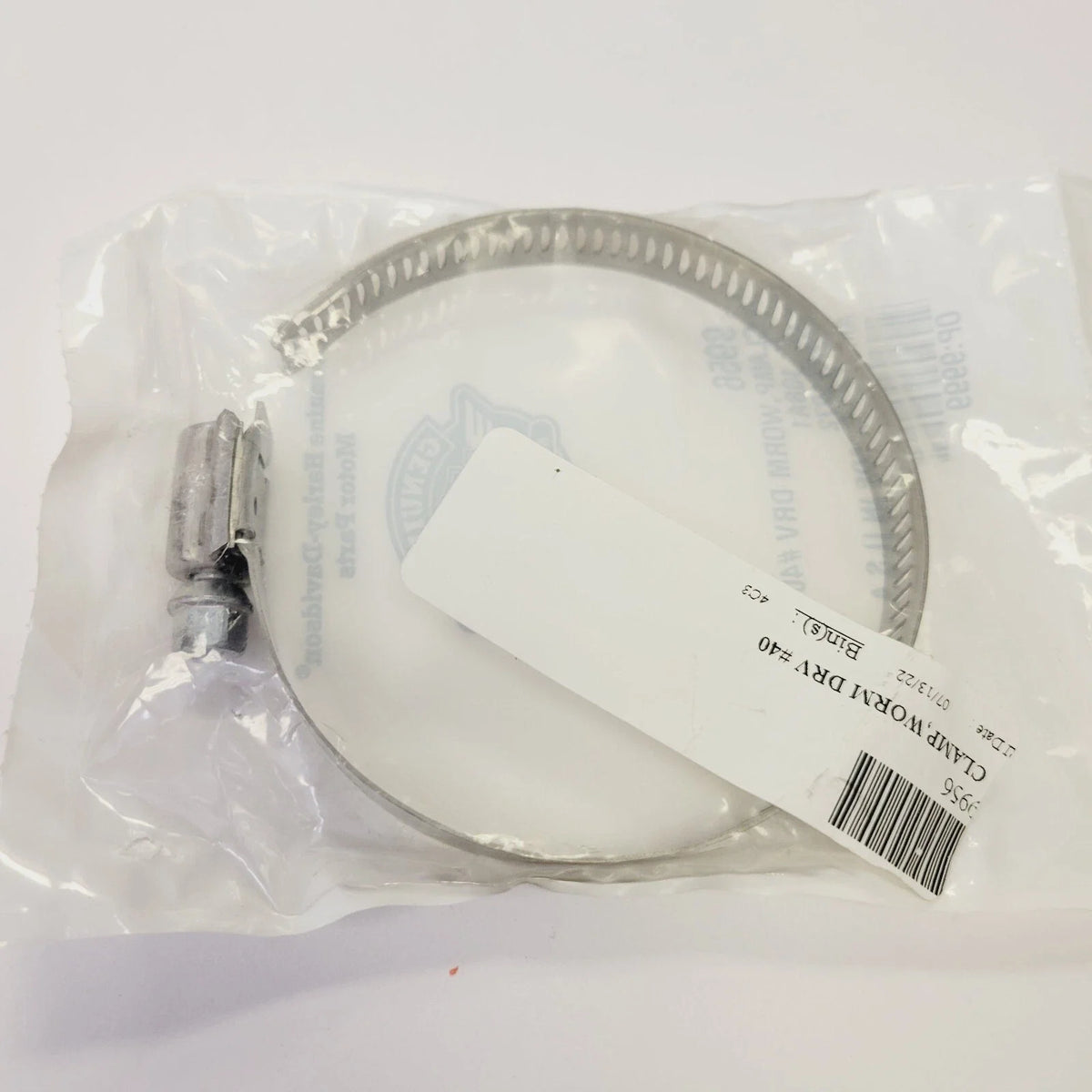 Clamp #40 Worm Drive for Harley-Davidson Bikes