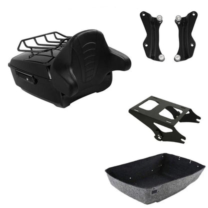 Trunk Backrest Mount Rack Kit for Harley CVO Road Glide 2014-2026