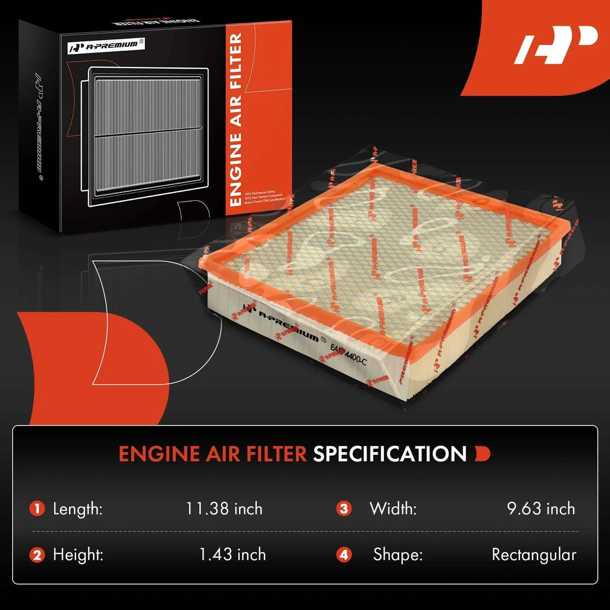 Activated Carbon Cabin Air Filter for Armada Titan 2005-2015
