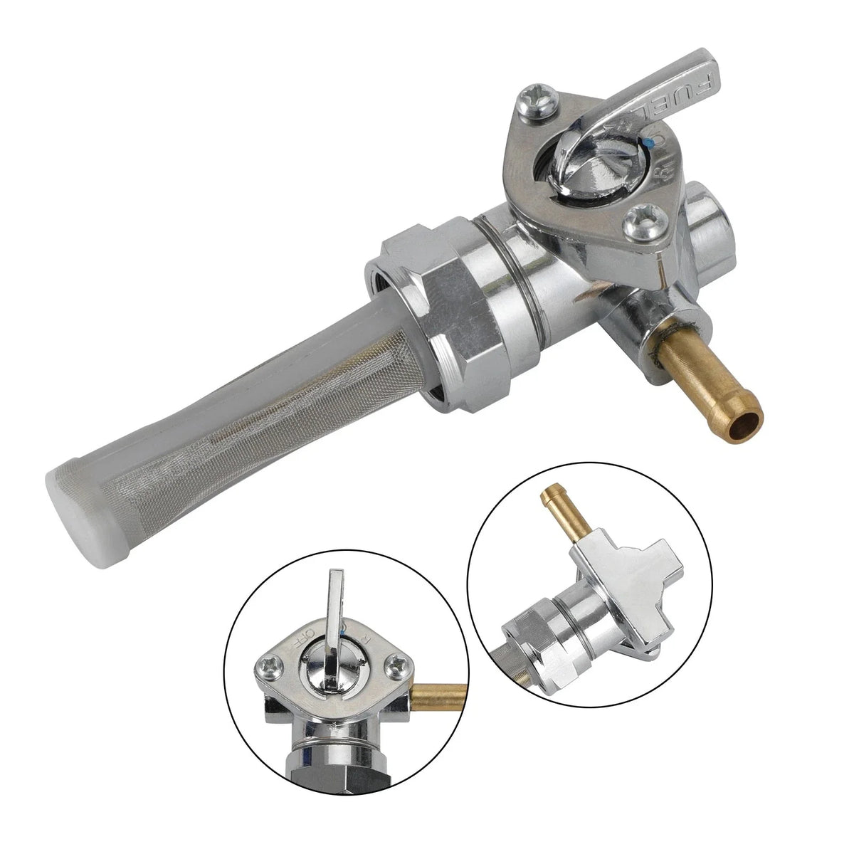 Petcock Gas Tank Valve for Harley Sportster XL1200 XL883 (1991–1994)