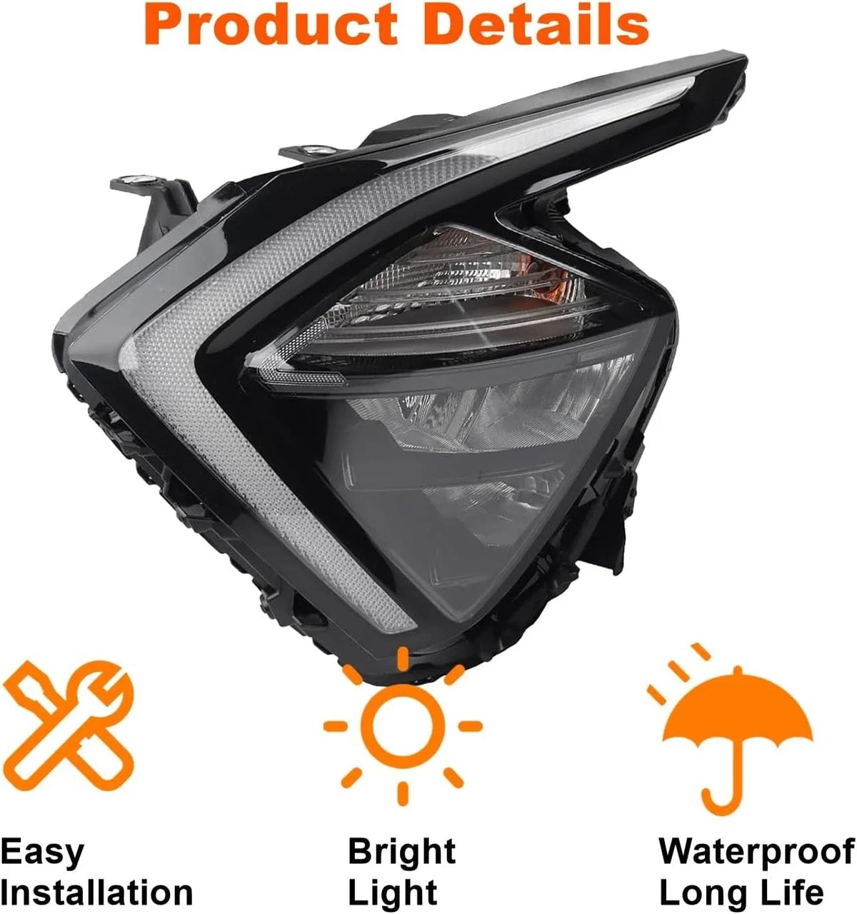 LED Headlight Assembly Set for Kia Sportage 2022-2024