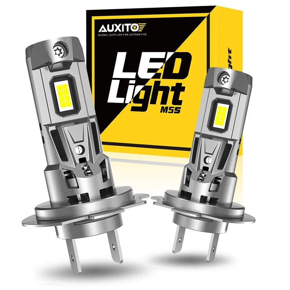 2X AUXITO H7 M5S LED Headlight Bulbs Conversion Kit Canbus for EXXI