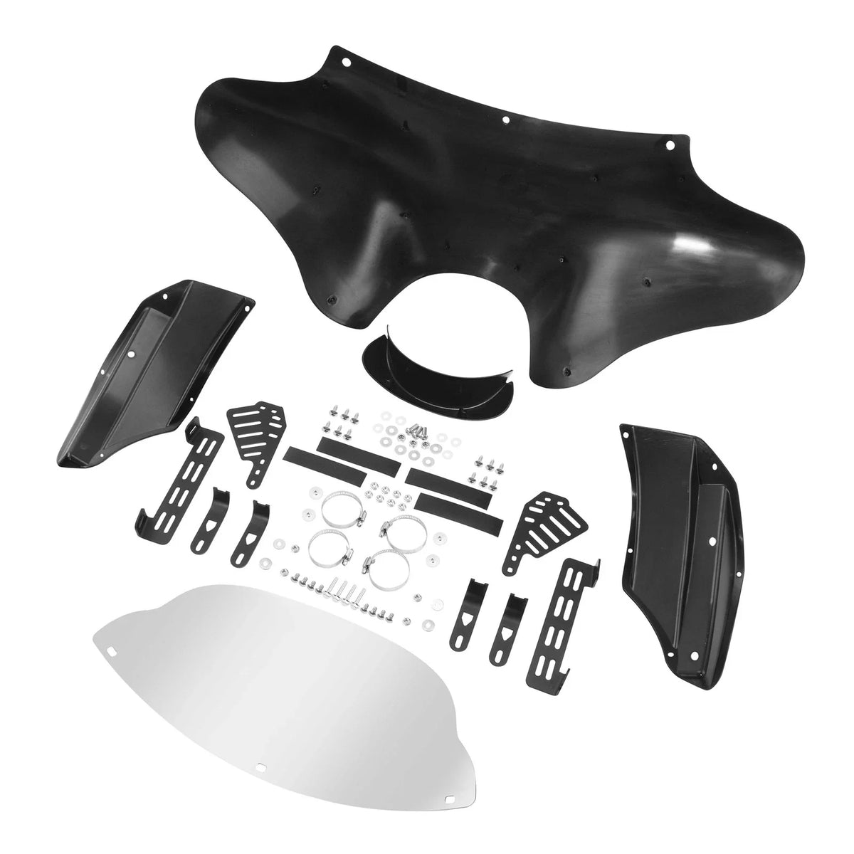 Windscreen Hardware Kit for Yamaha V Star 1100 Batwing Fairing (2000-2009)