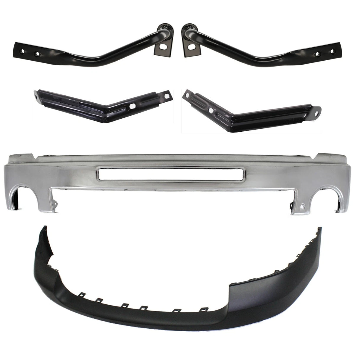 Front Bumper Face Bar for GMC Sierra 2500 HD 3500 (2007–2010)