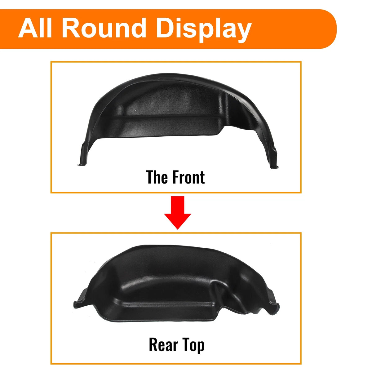 Mud Flaps Inner Fender Wheel Well Guards for Ford F-150 2015-2020