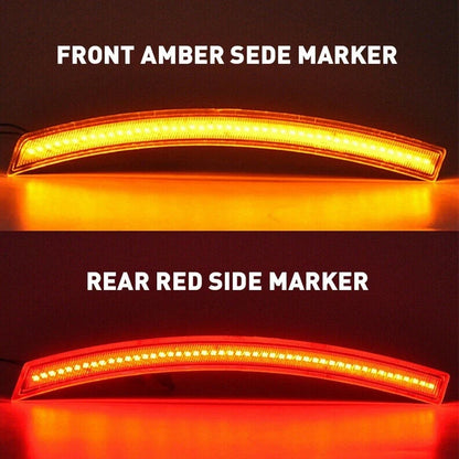 4X LED Side Marker Lights for Corvette C7 (2014)