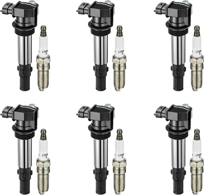Spark Plug & Ignition Coils Pack UF375 for 2009 Chevy Traverse