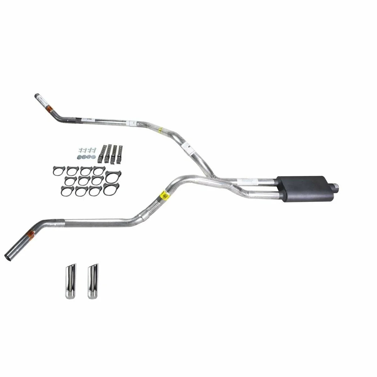 Dual Exhaust Pipe with Flowsound Muffler for Dakota (1987–1996)