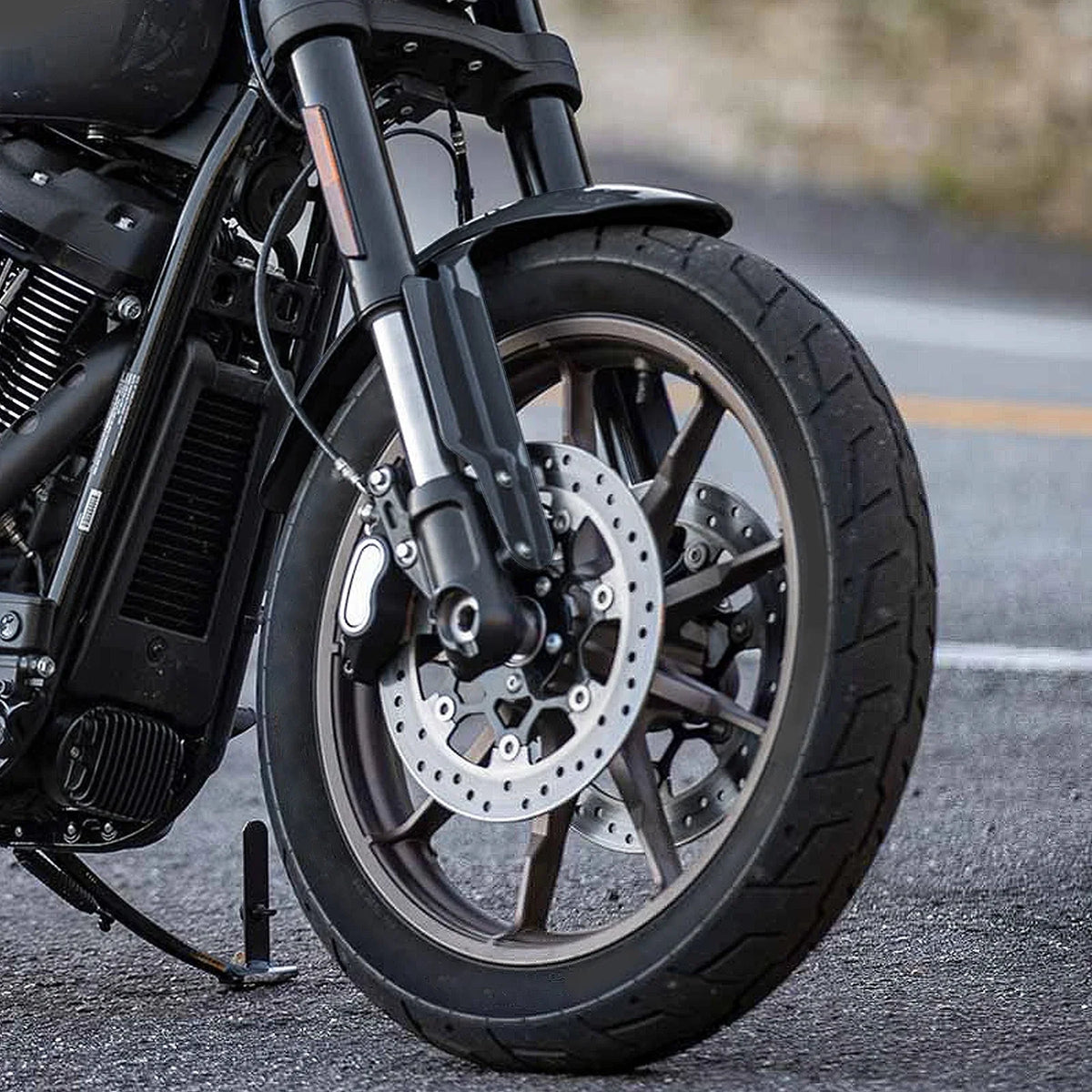 2020–2025 Harley Low Rider S Front Fender - Vivid Black