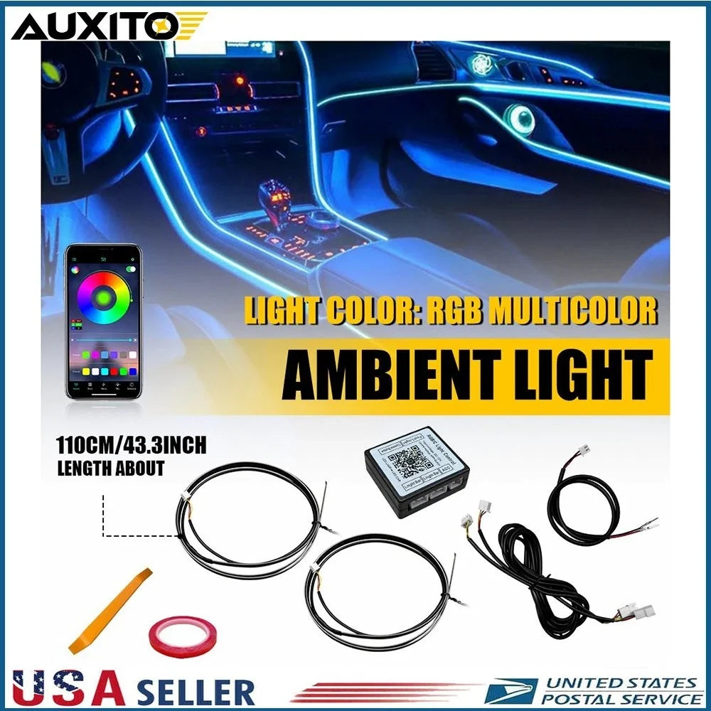 LED Sunroof Ambient Lamp for Panoramic Skylight (APP Controlled)