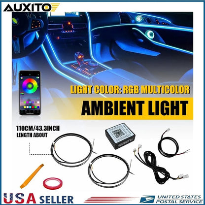 LED Sunroof Ambient Lamp for Panoramic Skylight (APP Controlled)