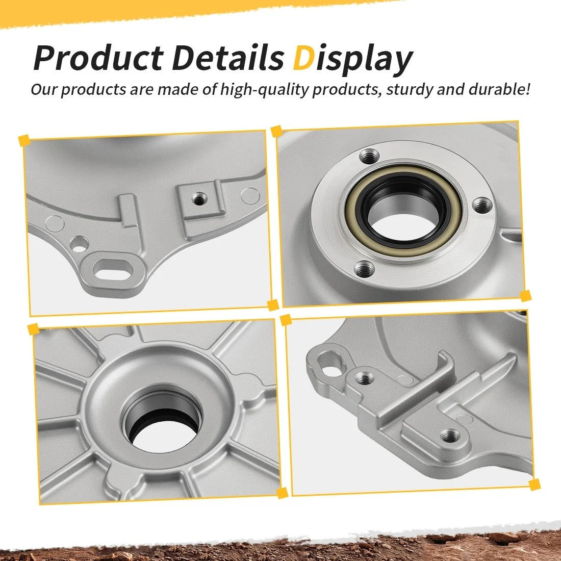 Mounting Plate for Stator Alternator 3086458 - Polaris Magnum 325 2000-2002
