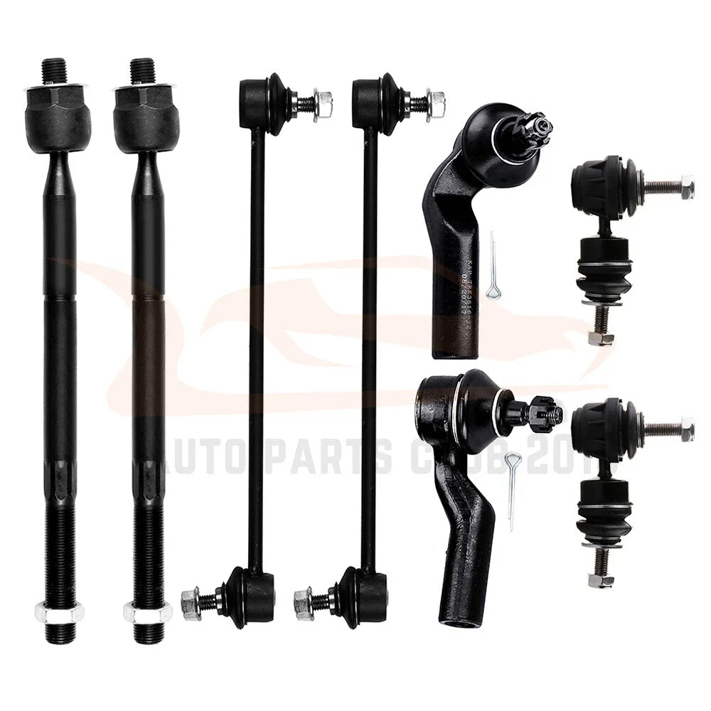 Set of 8 Steering Sway Bar Tie Rods for Mazda 3 (2004–2009)