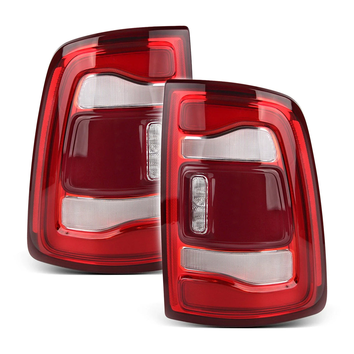 LED Tail Light Bezel Pair for RAM 2500 3500 (2019–2024)