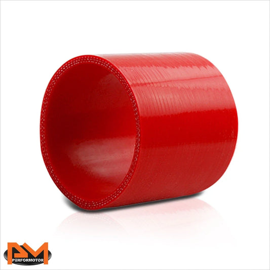 3.5" Turbo Silicone Coupler for Universal Applications (Red)