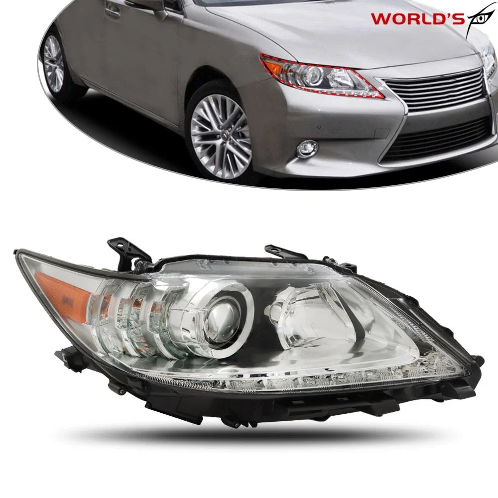 HID Headlight for Lexus ES300H ES350 (2013–2015) Chrome Right Side
