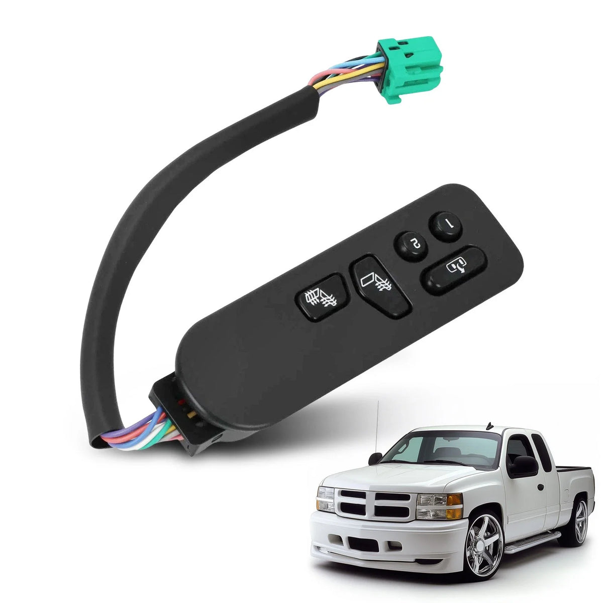 Driver Side Seat Heater Switch 2003-2007 for GMC Sierra Chevrolet Silverado