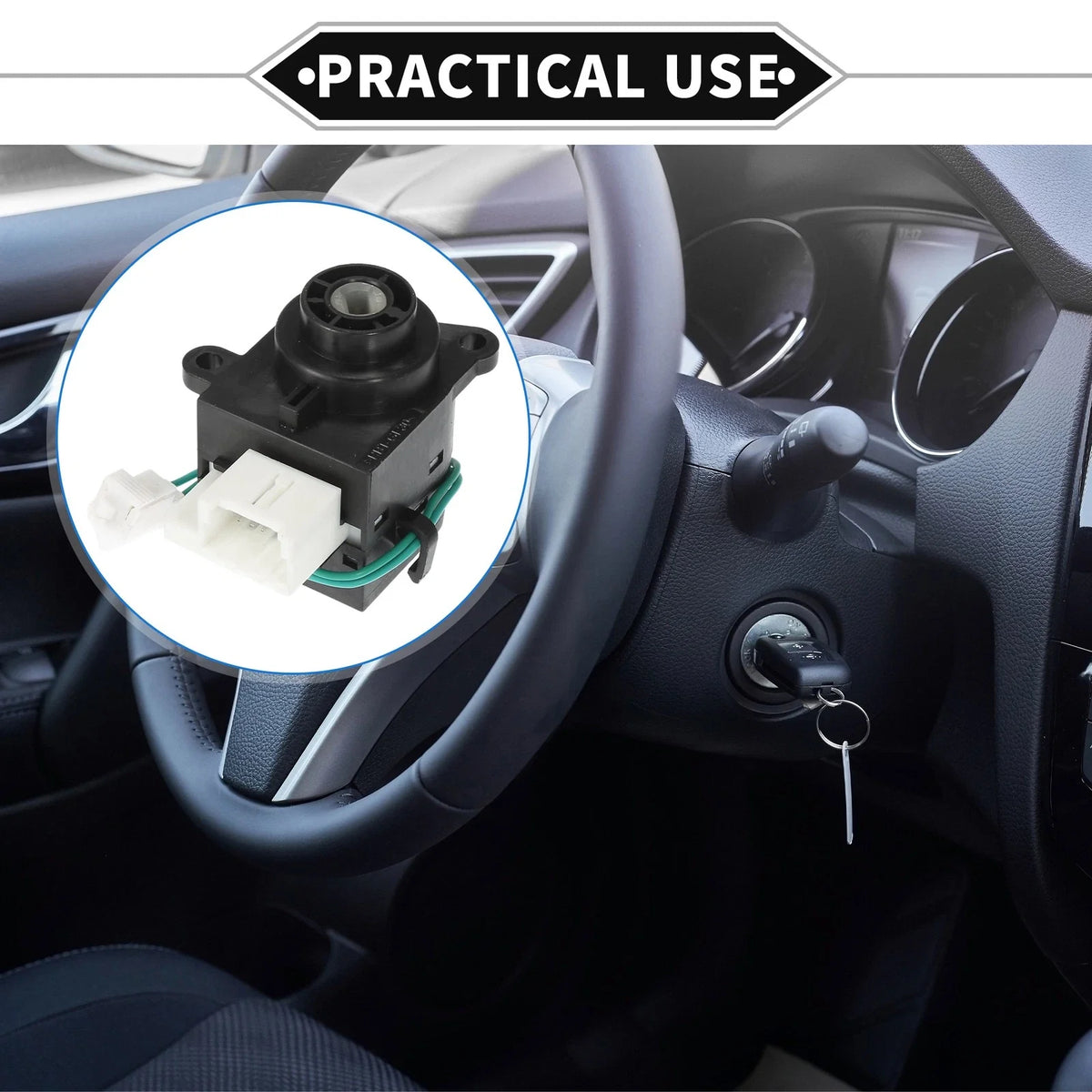 Ignition Starter Switch for Buick Lucerne (2006–2011) No.25757645