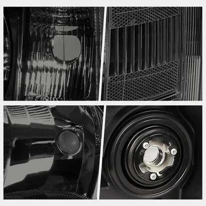 Headlight with Smoked Housing & Clear Corner for Chevy Silverado 2007–2014