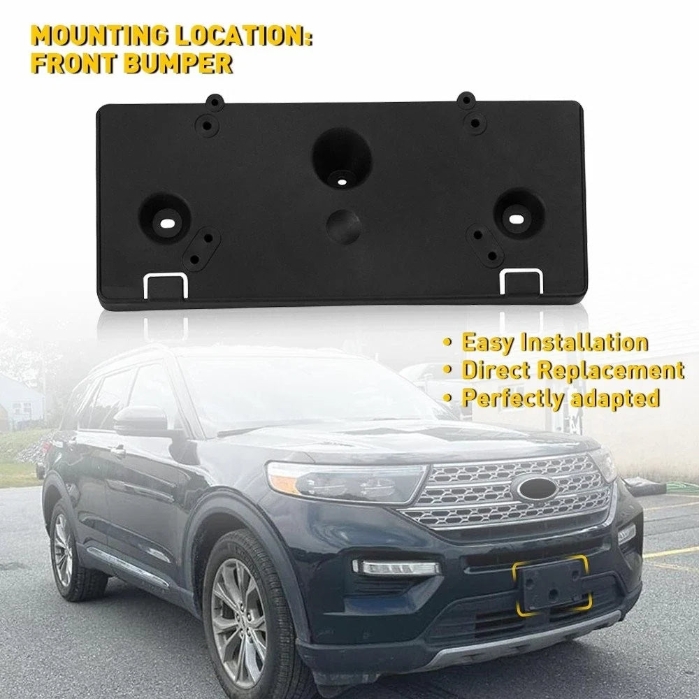 Front Mount License Plate Bracket for 2016-2017 Ford Explorer