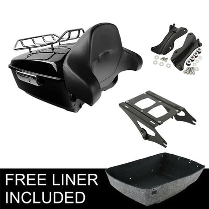 Trunk Backrest Docking Kit for Harley Road Street Glide 2014-2026