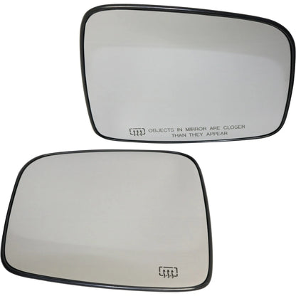 Power Heated Mirror Glass for Jeep Liberty (2002–2007) - Driver & Passenger Side