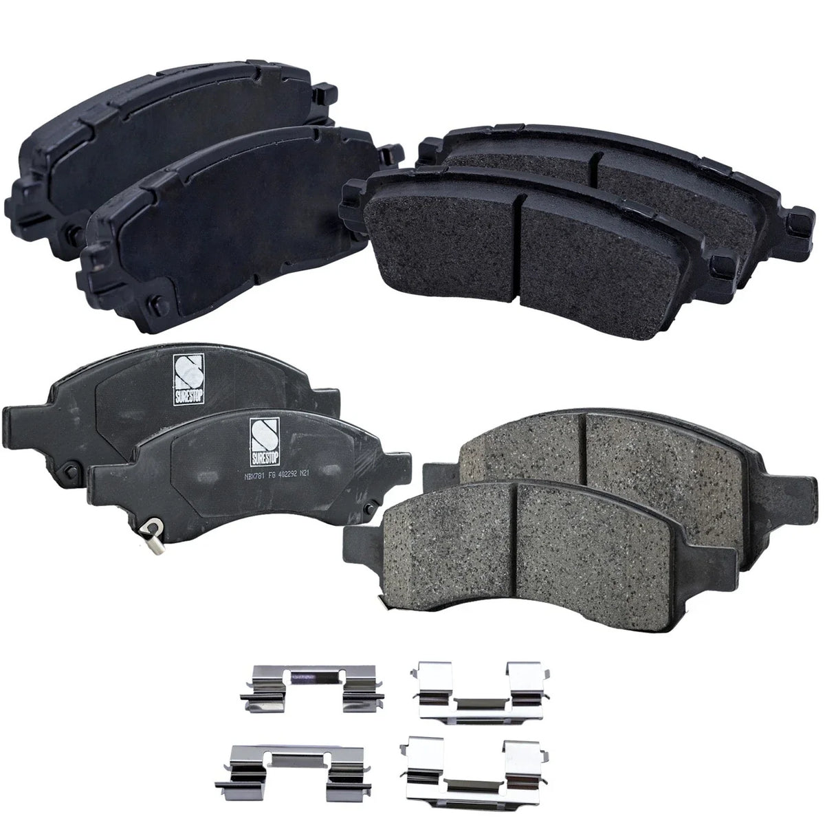 2009-2017 Chevrolet Traverse Ceramic Brake Pad Set