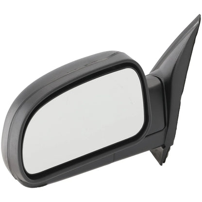 Manual Mirrors Set of 2 - Black for Chevrolet Trailblazer 2002-2009