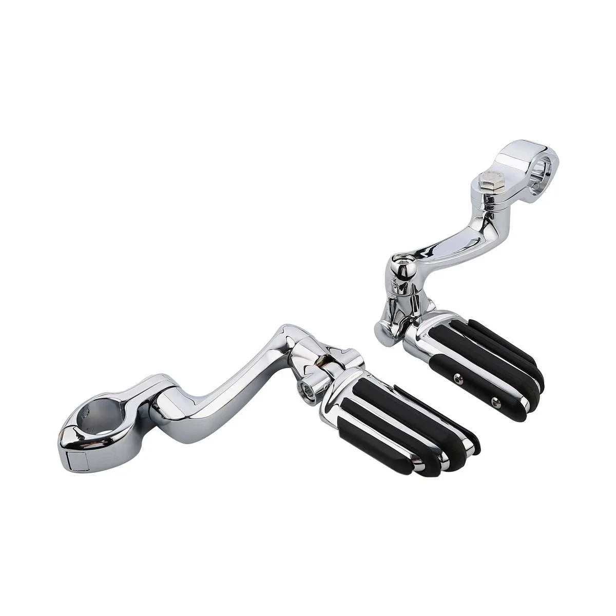 1 1/4" Highway Engine Guard Foot Peg Mount Clamps for Harley Touring