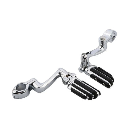 1 1/4" Highway Engine Guard Foot Peg Mount Clamps for Harley Touring