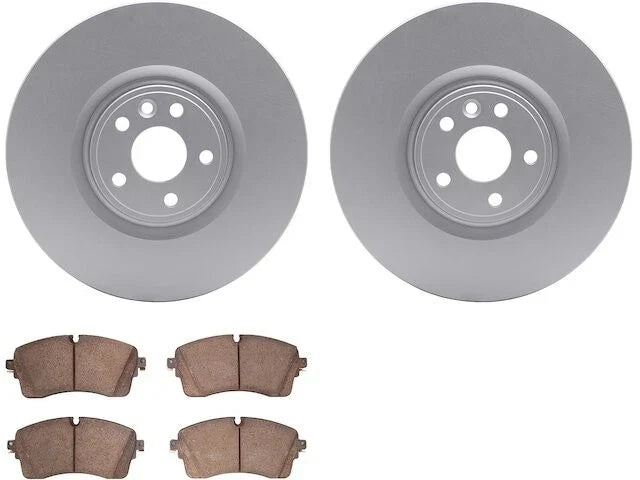 Front Brake Pad and Rotor Kit for Jaguar E-Pace (2018–2020) TX385FK