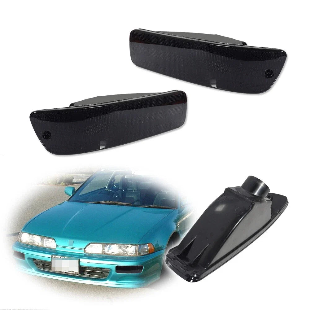 Smoked Lens Bumper Lights for Acura Integra (1992–1993)
