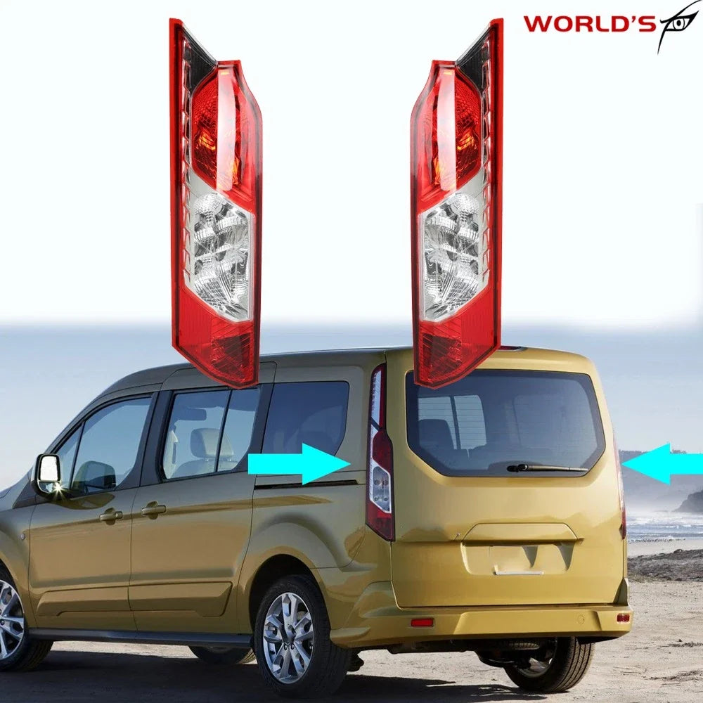 Set of 2 Tail Lights for Ford Transit Connect (2014–2020)