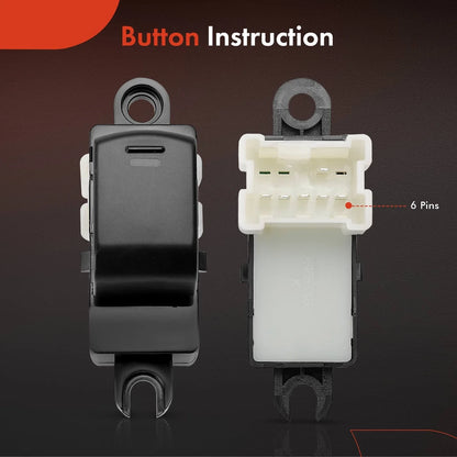 Window Switch for Nissan Xterra 2005 to 2021